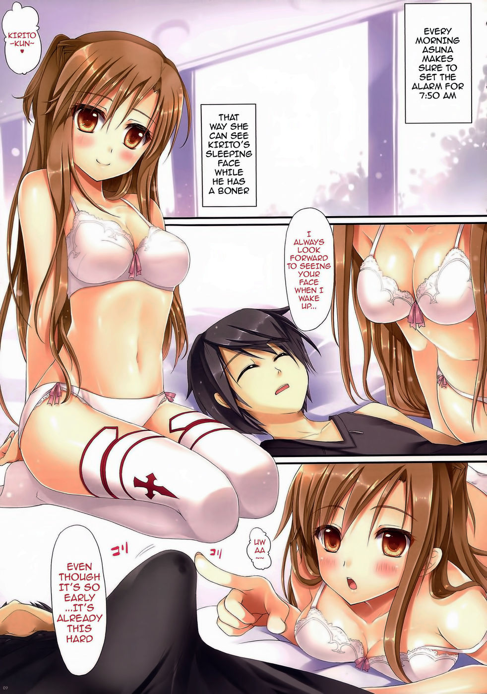 Hentai Manga Comic-Cumming Inside Asuna 100% Raw-Chapter 1-8